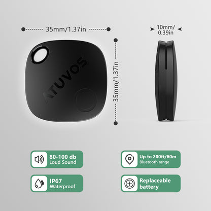 ATUVOS Black Item Finder 3 PCS (iOS Only)