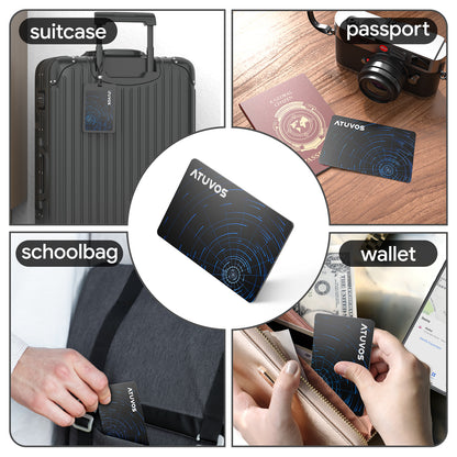 ATUVOS Dual-System Air Card Tag 1 Pack, Rechargeable