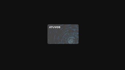 ATUVOS Dual-System Air Card Tag 2PCS(Android and iOS), Rechargeable